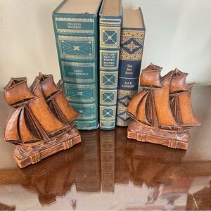 I gave Clipper Ships Bookends Set of 2. den Office Decor